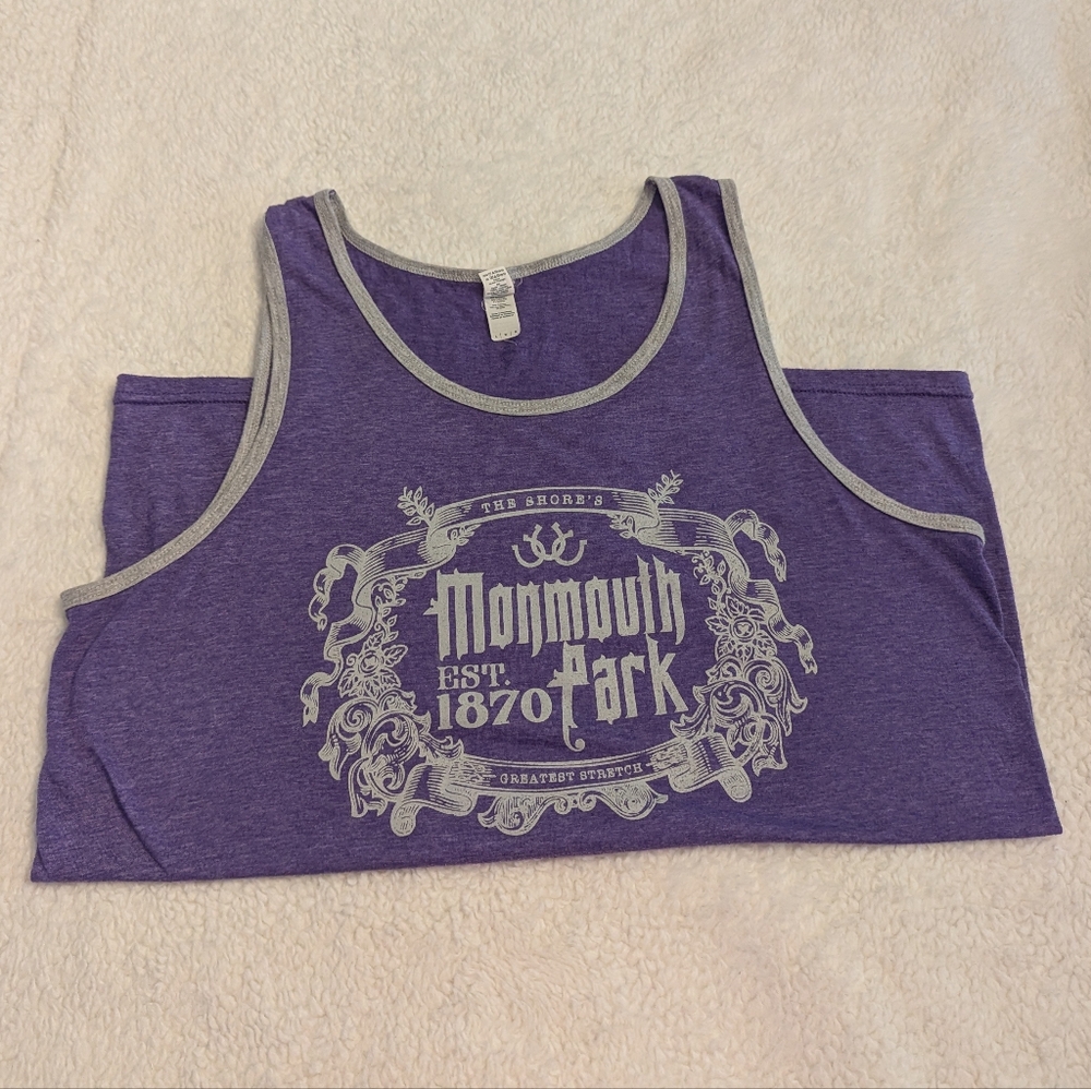 Purple Monmouth Park Tank Top (Large)